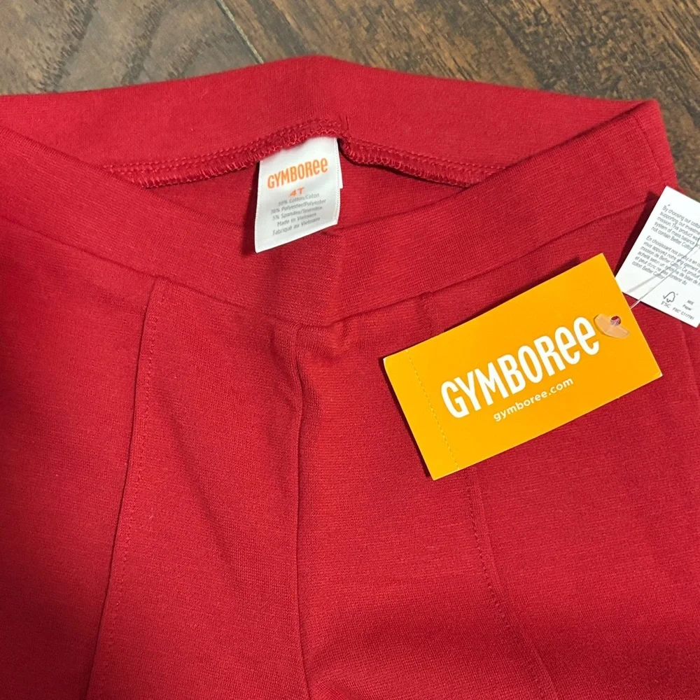 Gymboree Red Kids Flared Pants -Size 4T - NEW